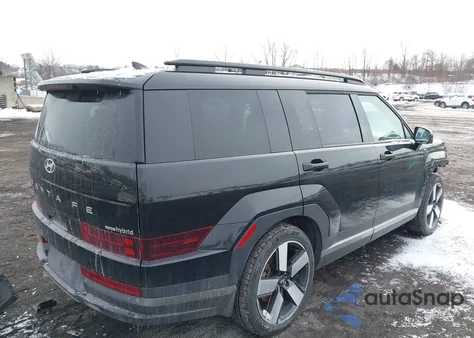 2024 Hyundai Santa Fe Hybrid Limited from USA, damaged, VIN 5NMP3DG18RH009778